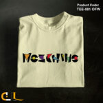 Moschino Designed Mens Half Sleeve T-shirt - TEE-081