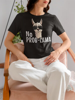 No PROB-LAM Letter Graphic Female Tee - WTEE-323