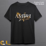 Amiri Designed Mens Half Sleeve T-Shirt – TEE-100