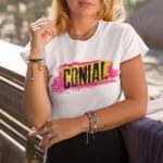 Conial Essence Short Sleeve Round Neck Ladies T-shirt | WTEE-1004
