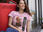 CONIAL Slayer Regular Fit Ladies Round Neck T-shirt | WTEE-1008 - Image 3