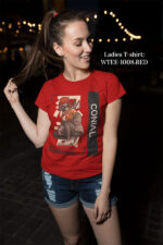 CONIAL Slayer Regular Fit Ladies Round Neck T-shirt | WTEE-1008