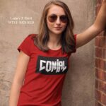 CONIAL Essence Premium Quality Ladies Round neck Half sleeve T-shirt - WTEE-1028