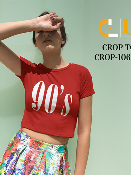 90's - Female Crop Top | CROP-106