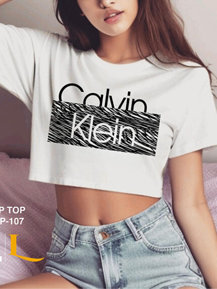 CK Designed Crop Top - CROP-107