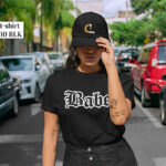 Summer Letter Greaphic Short Sleeve T-shirt | WTEE-110