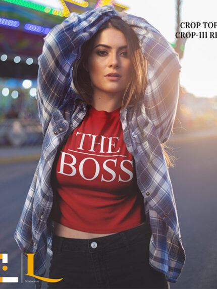 THE BOSS - Female Crop Top | CROP-111