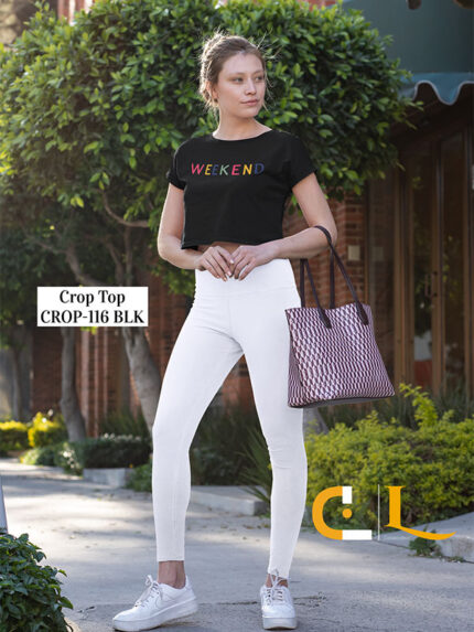 Conial Letter Summer Crop Top | CROP-116
