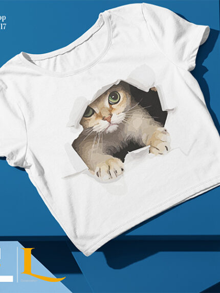 Cat - Female Crop Top | CROP-117