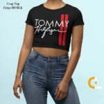 Tommy Hilfiger Crew neck Crop Top | CROP-119