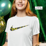 Swoosh Graphical printed Crop Top | CROP-121