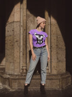 Burberry Figure Graphic Female T-shirt - WTEE-122