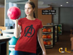 Avengers, Assemble | Ladies Half Sleeve T-shirt - WTEE-126