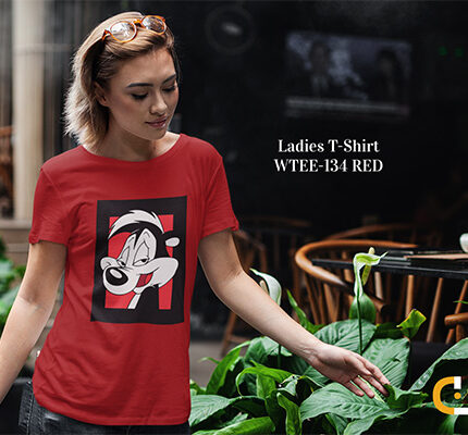 Soft Cotton Ladies T-shirt - WTEE-134