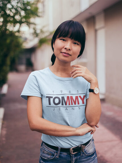 TOMMY Jeans Letter Graphic Female T-shirt - WTEE-152