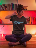 Ladies Letter Graphic T-shirt - WTEE-155 - Image 2