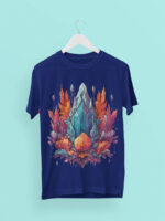 Ethereal Crystal Garden Graphic T-Shirt - TEE-1606 - Image 3