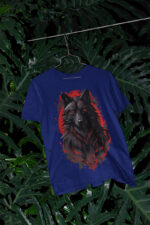 Demon Wolf Designed Mens T-shirt | TEE-1700 - Image 2