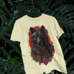 Demon Wolf Designed Mens T-shirt | TEE-1700