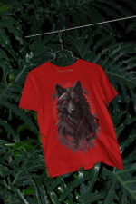 Demon Wolf Designed Mens T-shirt | TEE-1700 - Image 4