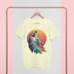 Colorful Geometric Wolf T-Shirt | TEE-1704 - Image 3