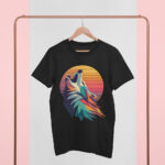 Colorful Geometric Wolf T-Shirt | TEE-1704