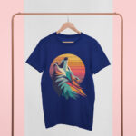 Colorful Geometric Wolf T-Shirt | TEE-1704 - Image 6