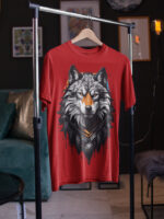 Alpha Wolf Mens T-shirt | TEE-1708 - Image 2