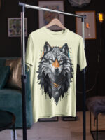 Alpha Wolf Mens T-shirt | TEE-1708 - Image 3