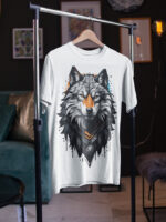 Alpha Wolf Mens T-shirt | TEE-1708 - Image 5