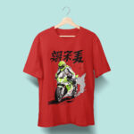 Racing Bike Designed Mens T-Shirt|TEE-1714