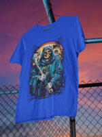 Grim Reaper Graphic Tee – Bold and Dark Design T-Shirt - TEE-1717 - Image 3