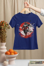 Samurai Figure Graphic Men's T-Shirt - TEE-1719 - Image 3