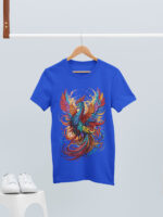 Vibrant Phoenix Rise Graphic T-Shirt - TEE-1724 - Image 2