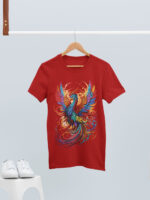 Vibrant Phoenix Rise Graphic T-Shirt - TEE-1724 - Image 5