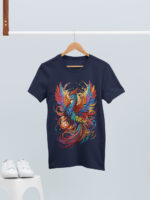Vibrant Phoenix Rise Graphic T-Shirt - TEE-1724 - Image 7