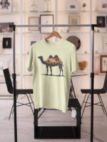 Camel Animal Figure Mens T-shirt - TEE-1731