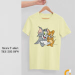 Tom & Jerry Short Sleeve T-shirt - TEE-203