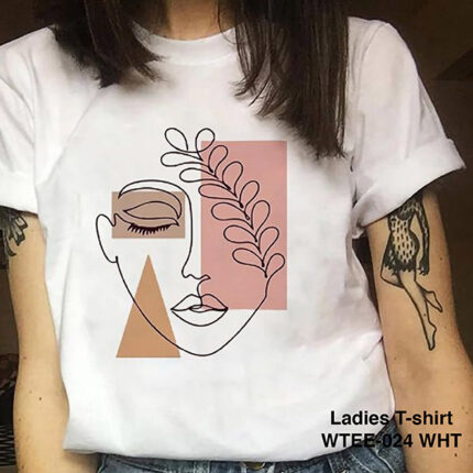 CONIAL Figure Illustration Ladies T-shirt | WTEE-024
