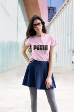 PUMA Letter Graphic Female T-shirt - WTEE-289