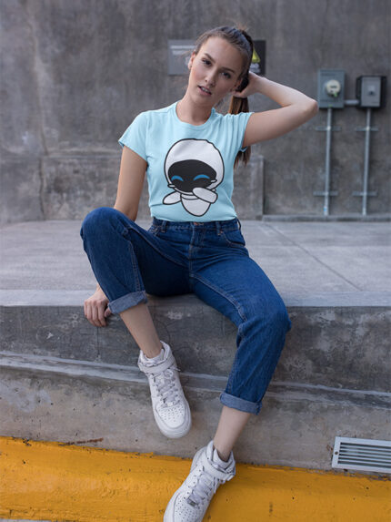 EVAA Animated Crewneck Ladies Tee - WTEE-307