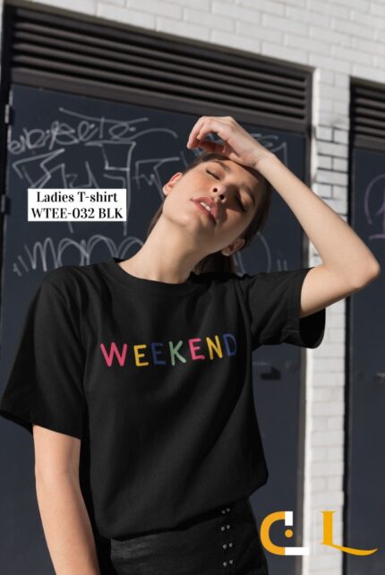 Weekend Designed Female T-shirt | WTEE-032