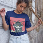 ExHausted Tom | Tom & Jerry Cartoon Graphic Women's T-Shirt | WTEE-330