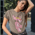 Pink Panther Graphic Ladies T-shirt | WTEE-331