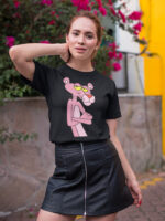 Pink Panther Graphic Ladies T-shirt | WTEE-331 - Image 3