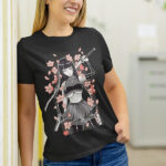 Anime Figure Graphic Ladies T-shirt - WTEE-337