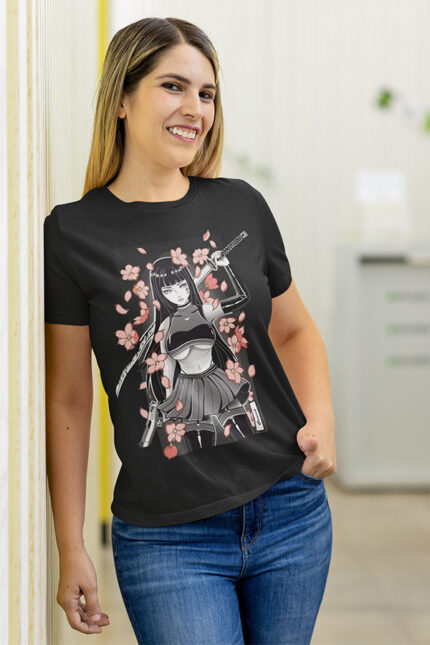 Anime Figure Graphic Ladies T-shirt - WTEE-337