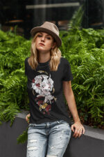 Anime Ladies  T-Shirt - WTEE-341 - Image 2