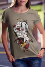 Anime Ladies  T-Shirt - WTEE-341 - Image 3