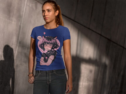 Anime Manga Crewneck Ladies T-SHirt|WTEE-343